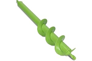 WERHE jordborr 60 x 450 mm för skruvdragare och borrmaskin, trädgårdsborr