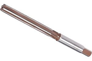 CoCud Handreibahle, 9 mm Schneiddurchmesser, 6 Schneiden H8, Legierter Stahl, Gerader Schaft, Reibahle Bohrer - (Anwendungen: für Aluminium, Eisen, Kupfer, Kunststoff, Holz)