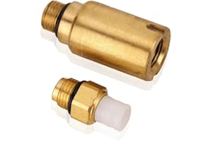 Gorgeri Luftfederventil, 2 stücke Stoßdämpfer Federbeine Dämpfer Luftfederung Restdruckventil Fit für Q7 7L0616813, q7 4l restdruckhalteventil