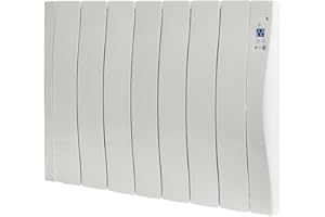 HAVERLAND Wi7 Emisor Térmico Y Auto Programable, 1100 W, Aluminio, Blanco