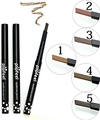 EUIRISTORE Natural Eyebrow Pencil Pen Eyeliner Pen Waterproof Easy to Apply