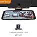 Produktbild 10 "Dash Cam Auto DVR Stream Medien Dual Lens Spiegel Voll Touchscreen HDR Rückfahrkamera Kit, Front und Rückfahrkamera Sony Sensor1080P HDR Nachtsicht Rückansicht Recorder (S9 DVR)