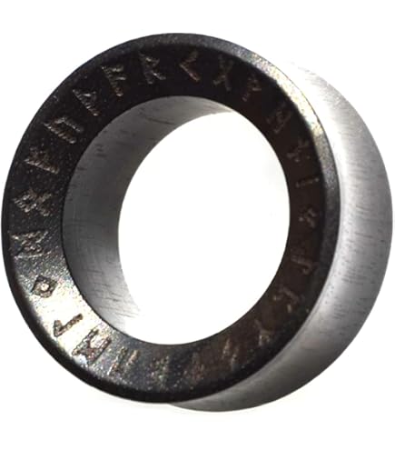 Holz Plug Tamarinde Mit Yin Yang Design - Bone Powder Inlay