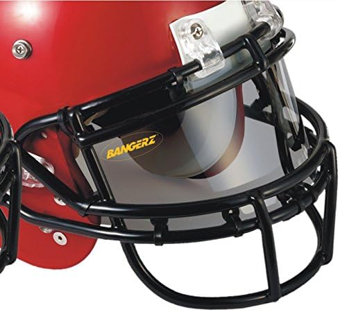 Bangerz HS-9900S Pro Vu Maxx Molded Football Eyeshield - Smoke