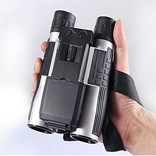 Binocular Cámara Digital 2 FHD 12x32, SGODDE Prismáticos 5MP Cámara Video de la Videocámara LCD HD 1080P, Ideal para Ver Oieseaux, Senderismo, Camping, etc.