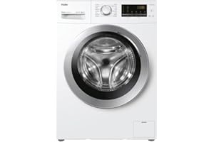 Haier Series 30 HW100-SB1230N Lavatrice, 10 Kg, 1200 Giri, Opzione Vapore, Trattamento Antibatterico, Bilancia Interna, Classe A, 59x60x85 cm, Bianco