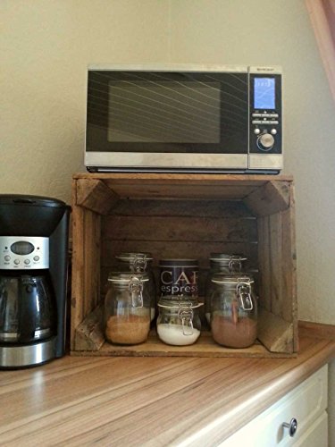 3er Set Vintage Weinkiste, Holzkiste – alte Obstkiste – Used Look - 5