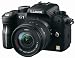 Produktbild Panasonic Lumix DMC-G1 12.1MP Digital Camera with Lumix G Vario 14-45 mm f/3.5-5.6 ASPH Mega OIS Lens (Black) Kamera Kam