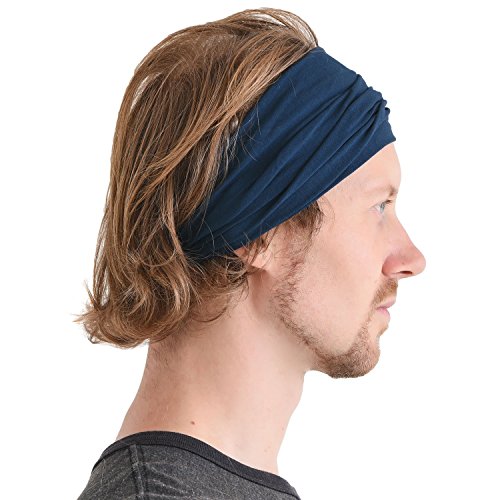 Casualbox Mens Head Cover Band Bandana Stretch Hair Style Japanese