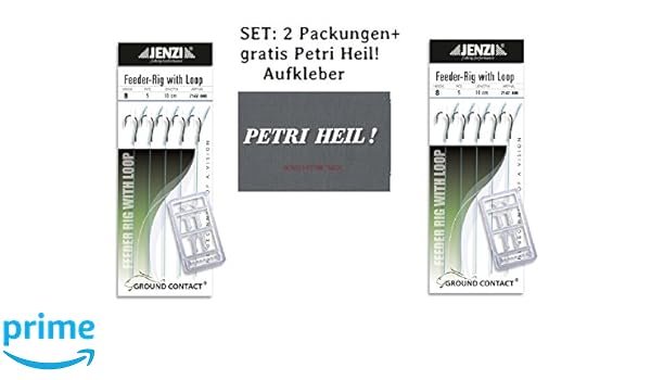 Set 2 Packs Total 10 Method Feeder Rigs Rig Hook Size 8 Free
