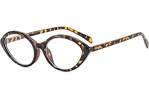 LJCZKA Occhiali Luce Blu Donna Occhi di Gatto, Montatura Occhiali Donna Gatto Anti Affaticamento per Computer Gioco Lettura