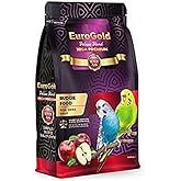EuroGold Deluxe Blend Ger&ccedil;ek Elmalı Premium Muhabbet Kuşu Yemi, 1 Kg
