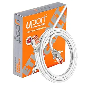 Storite 5 Meter Premium Series Cat 6 Ethernet Cable, High Speed Gigabit Internet Network RJ45 LAN Patch Cable - Grey