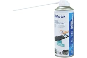 Waytex 73657 Gaz dépoussiérant avec Prolongateur 400 ml Bleu