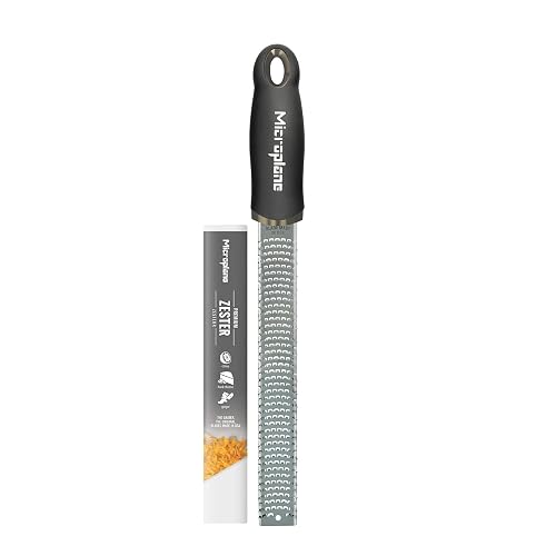 Microplane Zester-Reibe, schwarz