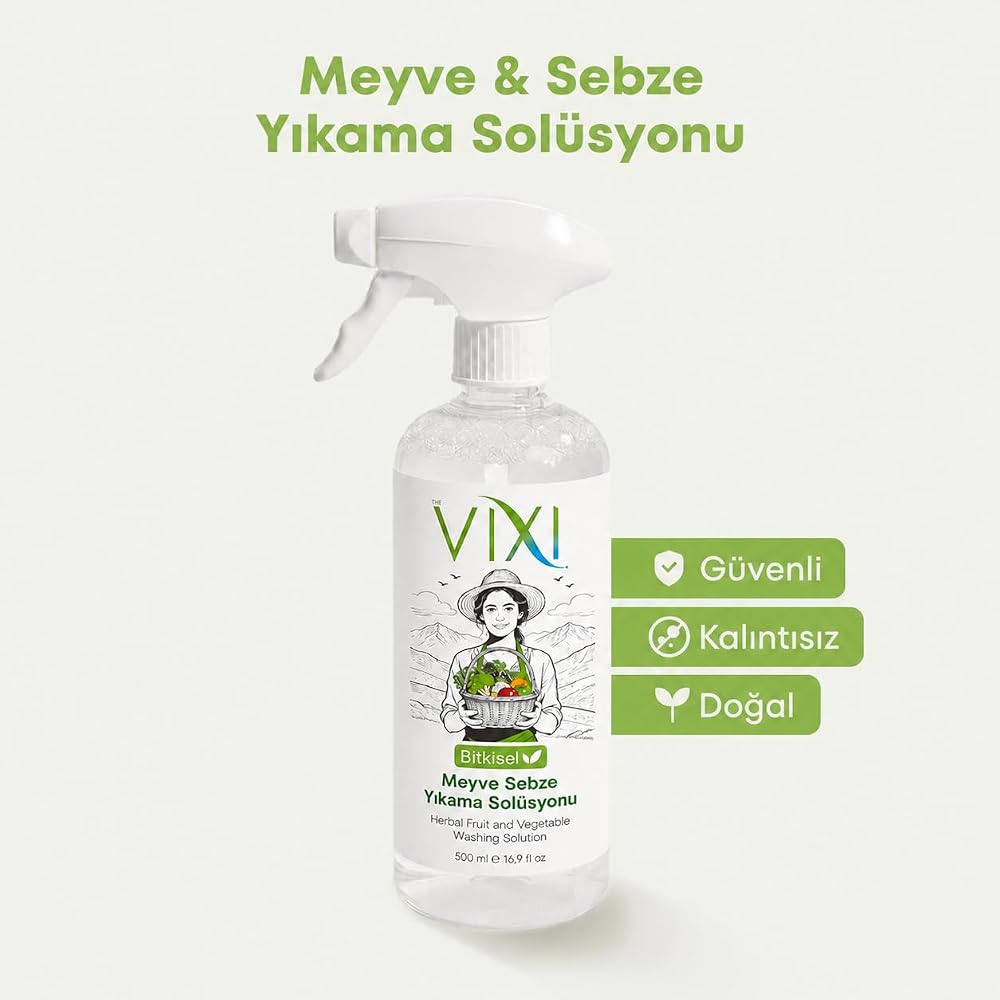 The Vixi Meyve Sebze Yıkama Solüsyonu