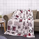 Ideal como colcha para adultos y niños, colcha de sofá cama y dormitorio, manta de TV, manta de camping, manta de picnic o como manta de viaje.
