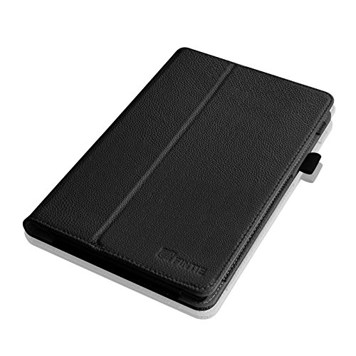 Fintie Odys Pro Q8 Hülle Case – Slim Fit Folio Kunstleder Schutzhülle Cover Tasche mit Ständerfunktion für Odys Pro Q8 20,3 cm (8 Zoll) Tablet-PC, Schwarz - 8