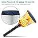 Produktbild Draussen Solar Gartenlicht 96 LED Flackern Tanzen Flamme Pfad Licht Wasserdicht Garten Dekor Nachtbeleuchtung YY-9605-4