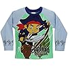 Jake-and-the-Neverland-Pirates-Pigiama-a-maniche-lunga-per-ragazzi-di-Jake-e-i-Pirati-dellisola-Che-Non-C