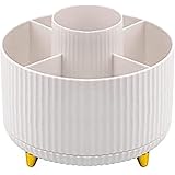 JINGCHENG Organizer Trucchi,Organizzatore di Cosmetici Rotante a 360 °, Porta Rotante 360° Trucchi Cosmetici, Adatto a Crema 