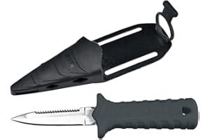 SEAC Samurai, Scuba Diving Knife with 7 cm Stainless Steel Blade