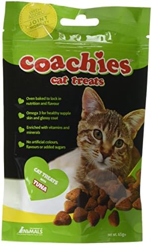 Coachies Tuna Cat Treats, 65 g, Pack of 12