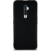 KZY İletişim Oppo Reno 2Z ile Uyumlu Kılıf Soft Premier Renkli Silikon Kapak - Siyah