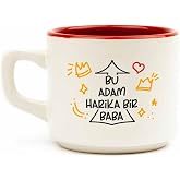 PALTO TASARIM Bu Adam Harika Bir Baba! Beyaz Ven&uuml;s Kupa - Hediye Seramik Kupa