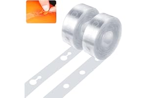 BOUMVID 2 Rollen 5m Ballon Girlande Streifen, Luftballon Girlande Luftballons Ballongirlande, Ballonband Streifen Ballonständer, Ballon Bogen Girlande Kit für Hochzeitsfeier, Geburtstag Ballonbogen