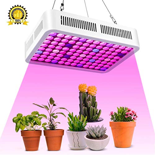600W Lampade per Piante, Roleadro Led Grow Light Luce Coltivazione indoor Lampada da coltivazione per Semina Crescita fioritura e fruttificazione
