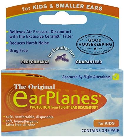 Cirrus Healthcare EarPlanes (Kids Size, 3 Packs)