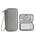 Produktbild KOBWA Elektronik Zubehör Storage Taschen, Ladegerät Akku Power Bank Reisen Speicher Fall, Home und Travel Organizer für USB, Festplatte, Telefon, Ladegerät, Power Bank, Kopfhörer Grau