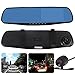 Produktbild peibo Auto Dash Kamera Dual Cam Fahrzeug vorne hinten DVR Objektiv Recorder HD Video 1080p