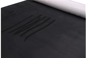 Panngu Tessuto autoadesivo in microfibra, Elasticizzato, Pellicola vellutata per interni dell'abitacolo, Cassetto, Cornice per foto, Anthracite 42cm x 150cm