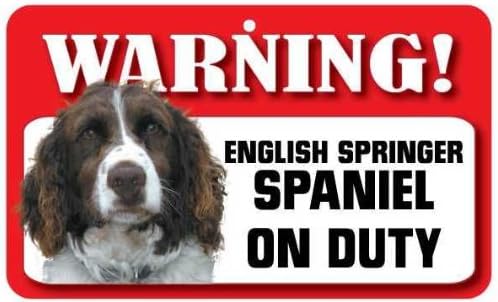 English Springer Spaniel Pet Sign
