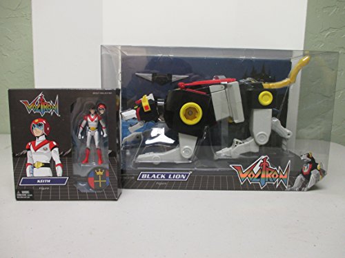 Voltron Classics Black Lion & Keith Figure Club Lion Force