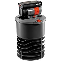 Gardena Sprinklersystem Versenk-Viereckregner OS 140: Bewässerungssystem für quadratische und rechteckige Flächen bis…
