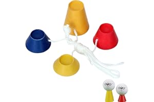 SOGHO 4 Stück Wintertee Golf,Golf Tees,Kunststoff Golf Tees,tees Golf Plastik,Winter Golf Tees Gummi,Verschiedene Höhen Und Mehrfarbig Gummi Golf Tees Für Frostige Tage Für Praxis Driving Range Mat