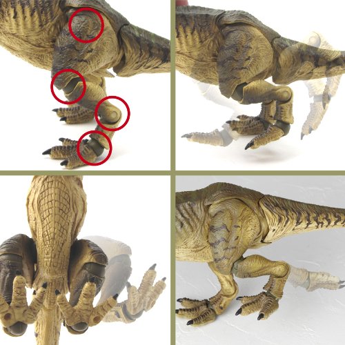 Jurassic Park Revoltech SciFi Super Poseable Action Figure Tyrannosaurus Rex