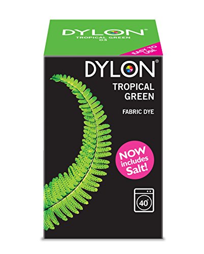 DYLON Maschine Farbstoff 350g Tropische Grüne, Salz Enthalten! - 2