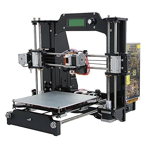 3D Printer,WER Unassembled-3D Printer DIY 3d Printer Full kit for Prusa Mendel I3X piano-black laser-cut acrylic frame - Image 4