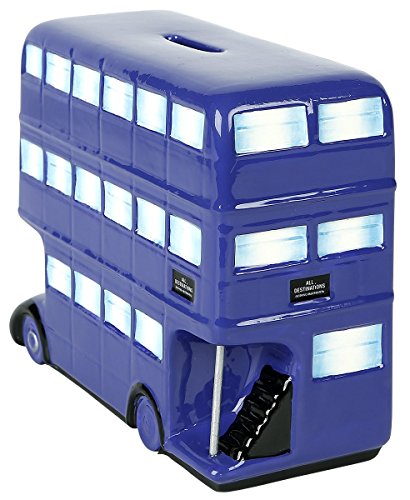 Harry Potter Money Bank Knight Bus Half Moon Salvadanai