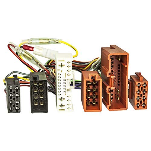 tomzz Audio 7333 - 000 adaptador de derivación ISO (T de cable) para Mazda a partir de 2001, Ford Ranger para manos libres con conector ISO (por ejemplo Parrot, THB, Funkwerk Dabendorf)