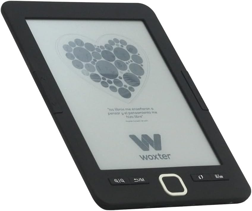 Woxter Scriba - Libro electrónico (Black, 6")