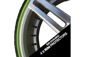 RimSavers - Fits Wheels up to 22" diameter (Lime Green)