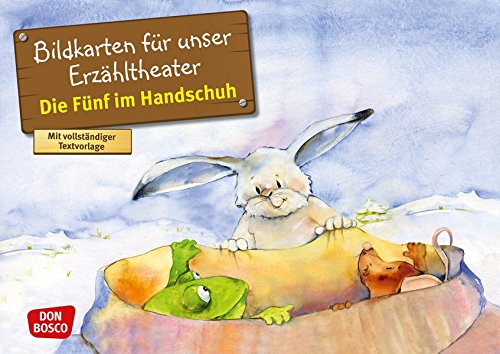 Die Fünf im Handschuh. Kamishibai Bildkartenset.: Entdecken - Erzählen - Begreifen: Märchen. (Märchen für unser Erzähltheater)