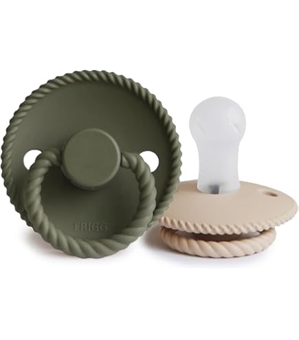 FRIGG Daisy Siliconen Nachtlicht Fopspeen, 2 Stuks, Symmetrische Speen In Kersenvorm Gemaakt Denemarken Fopspeen Blush Night Cream Night Maat 1 0 6 Maanden 629416207