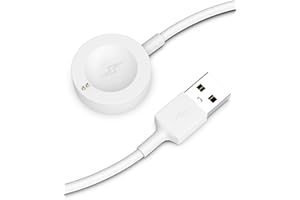 BICMICE Stacja ładująca kompatybilna z Fossil Gen 4 Gen 5 Gen 5E Gen 6 Michael Kors Runway, Skagen Falster 2, Misfit Vapor 2, Diesel Guard 2.5 - Kabel do ładowania USB 1 m, akcesoria do smartwatcha