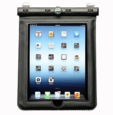 NOV@GO® Housse étanche pour tablettes jusqu'à 10'' iPad 4/iPad Air , Samsung Galaxy Tab - Certifiée norme IPX8 jusqu'à 10 mètres, fabrication solide et durable